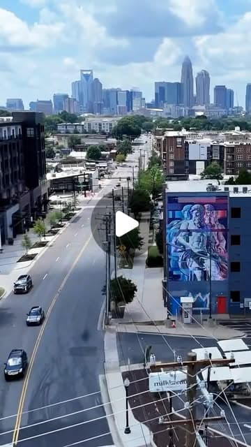 Plaza Midwood and the neighborhood around the Pecan Duets