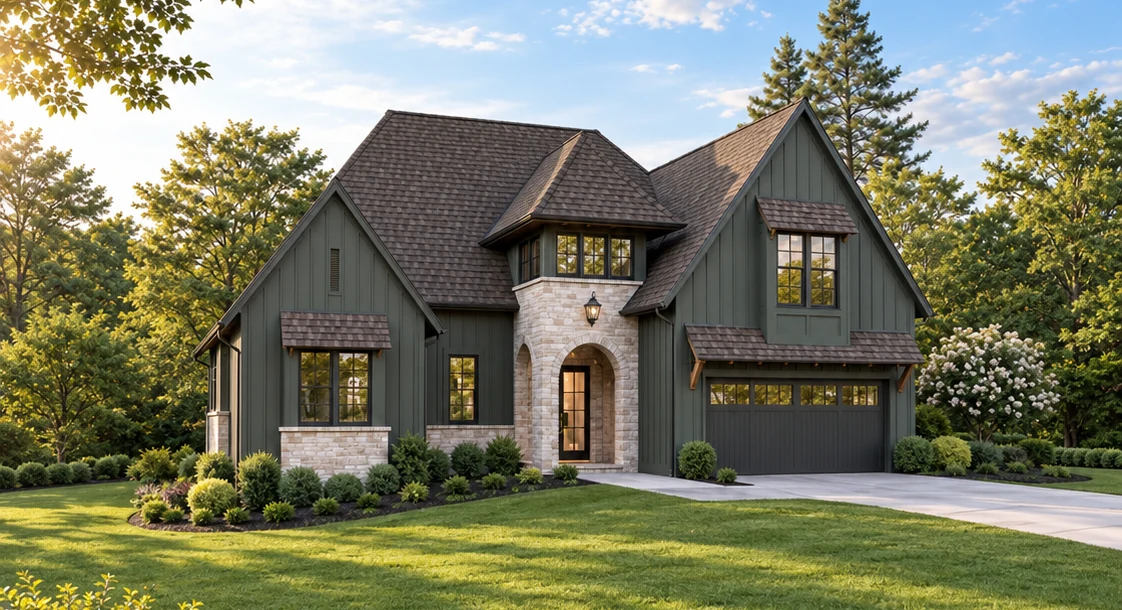 Architectural rendering of 1230 Seneca Pl.